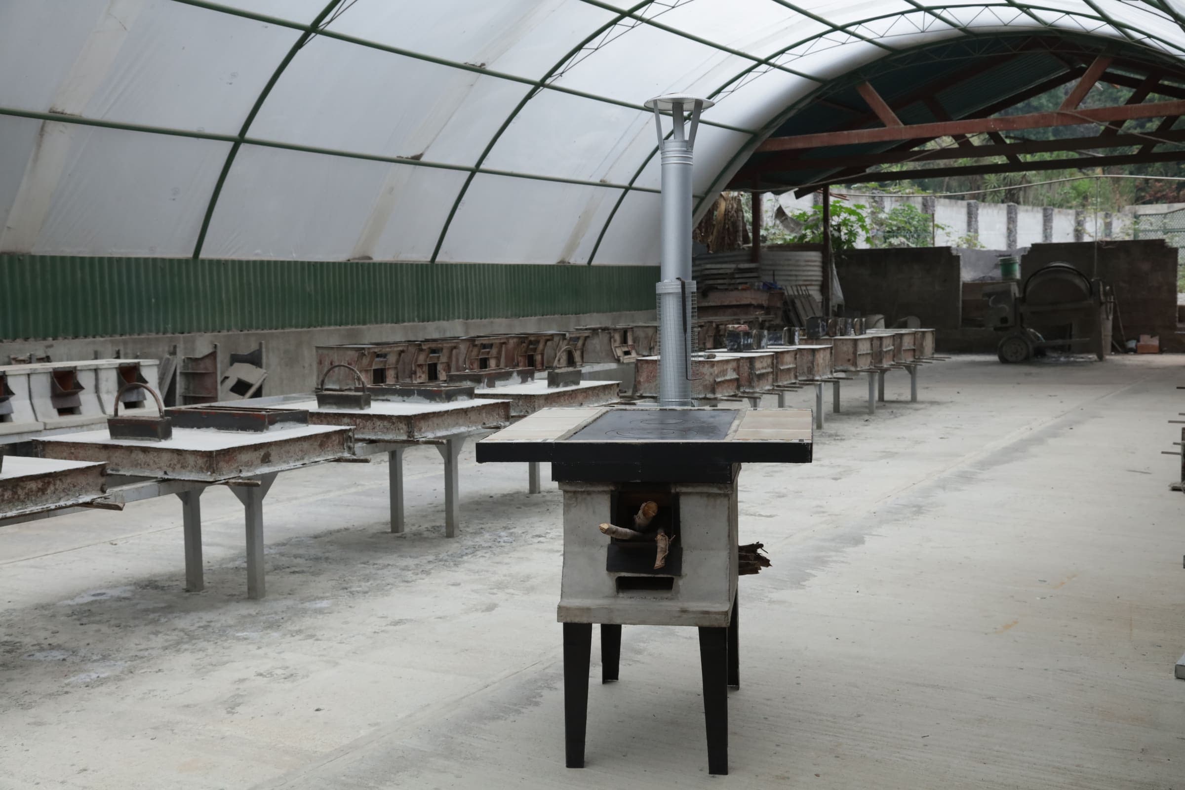 Instalación de estufa Ecocomal en vivienda